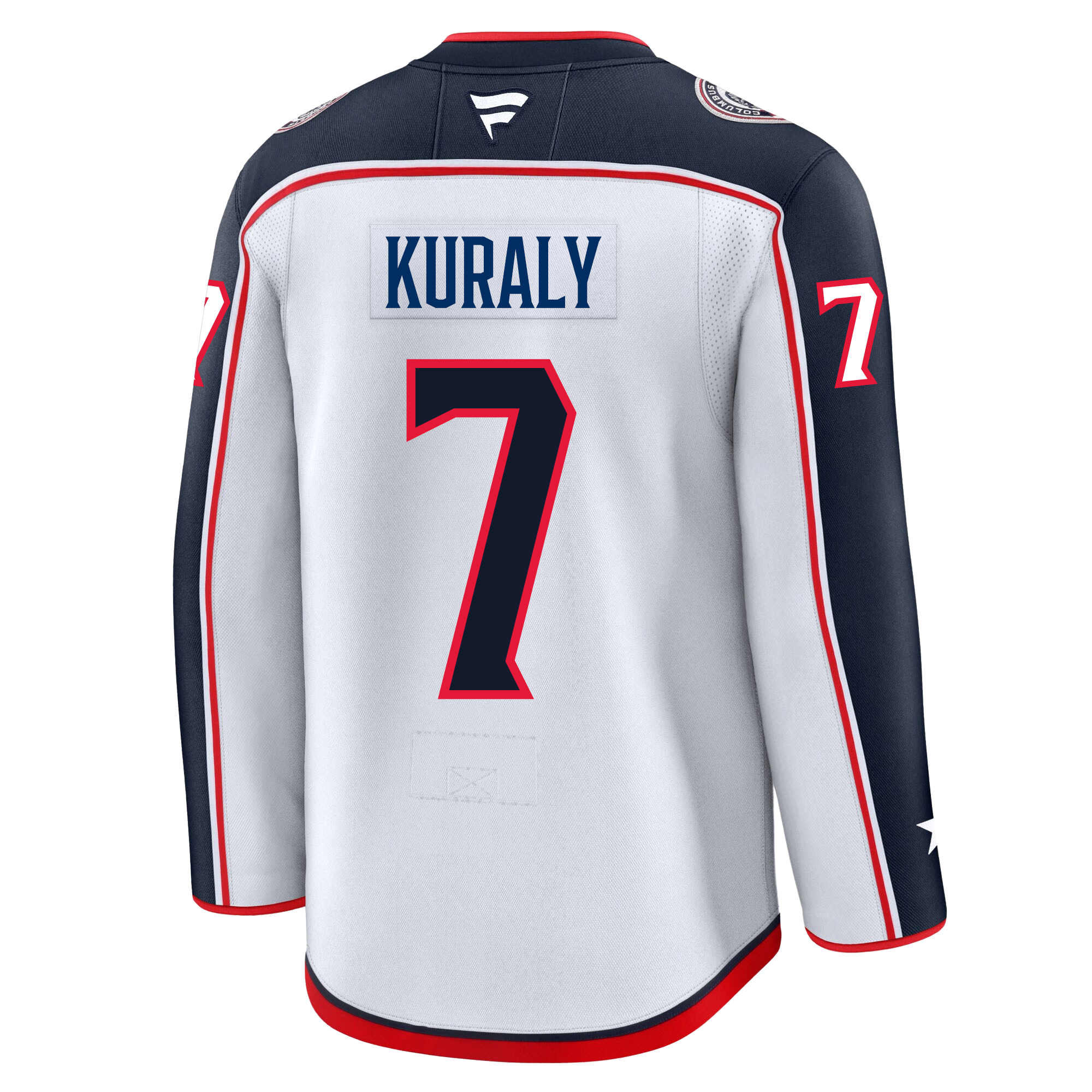 Sean Kuraly Columbus Blue Jackets Fanatics Premium Away Jersey