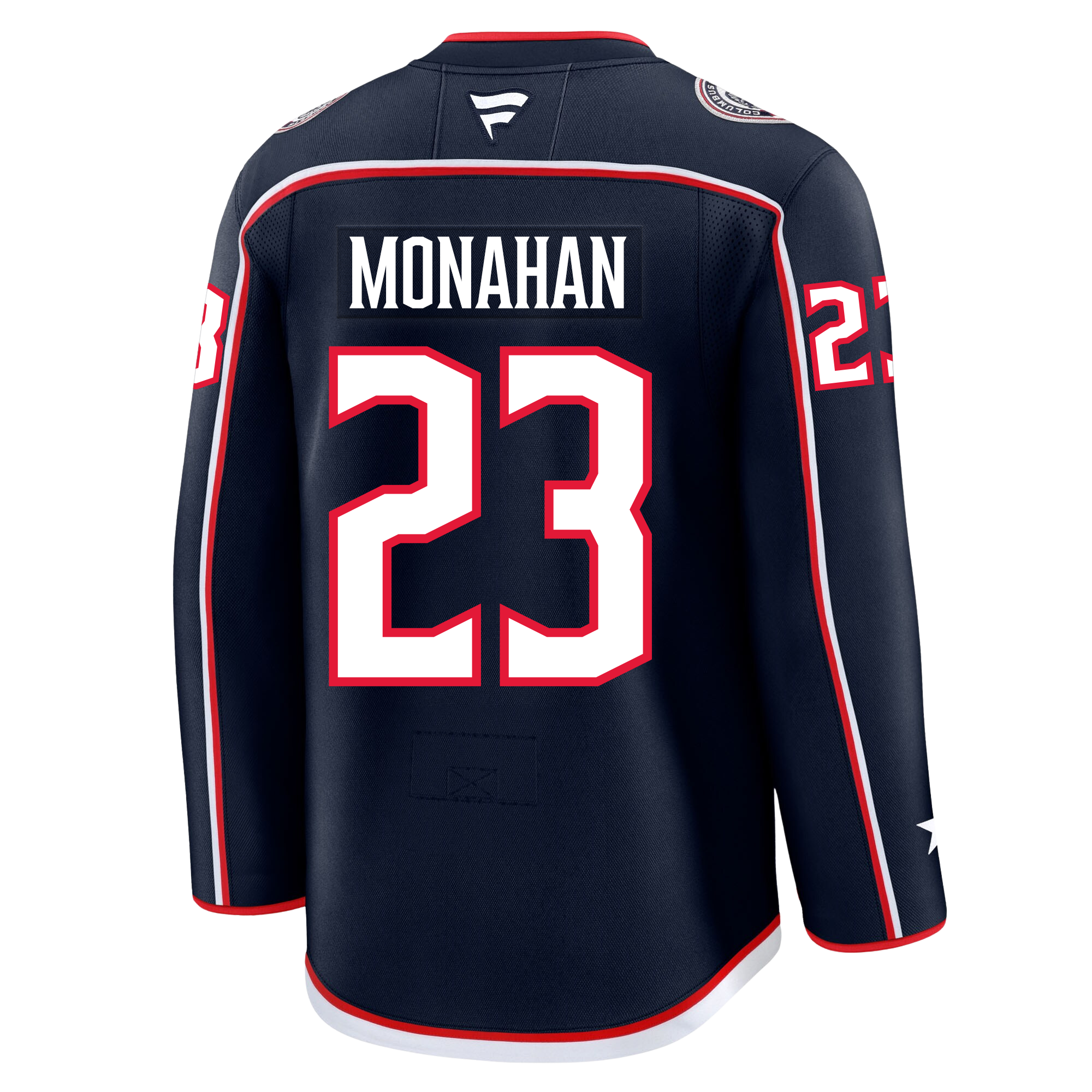 Sean Monahan Columbus Blue Jackets Fanatics Premium Home Jersey