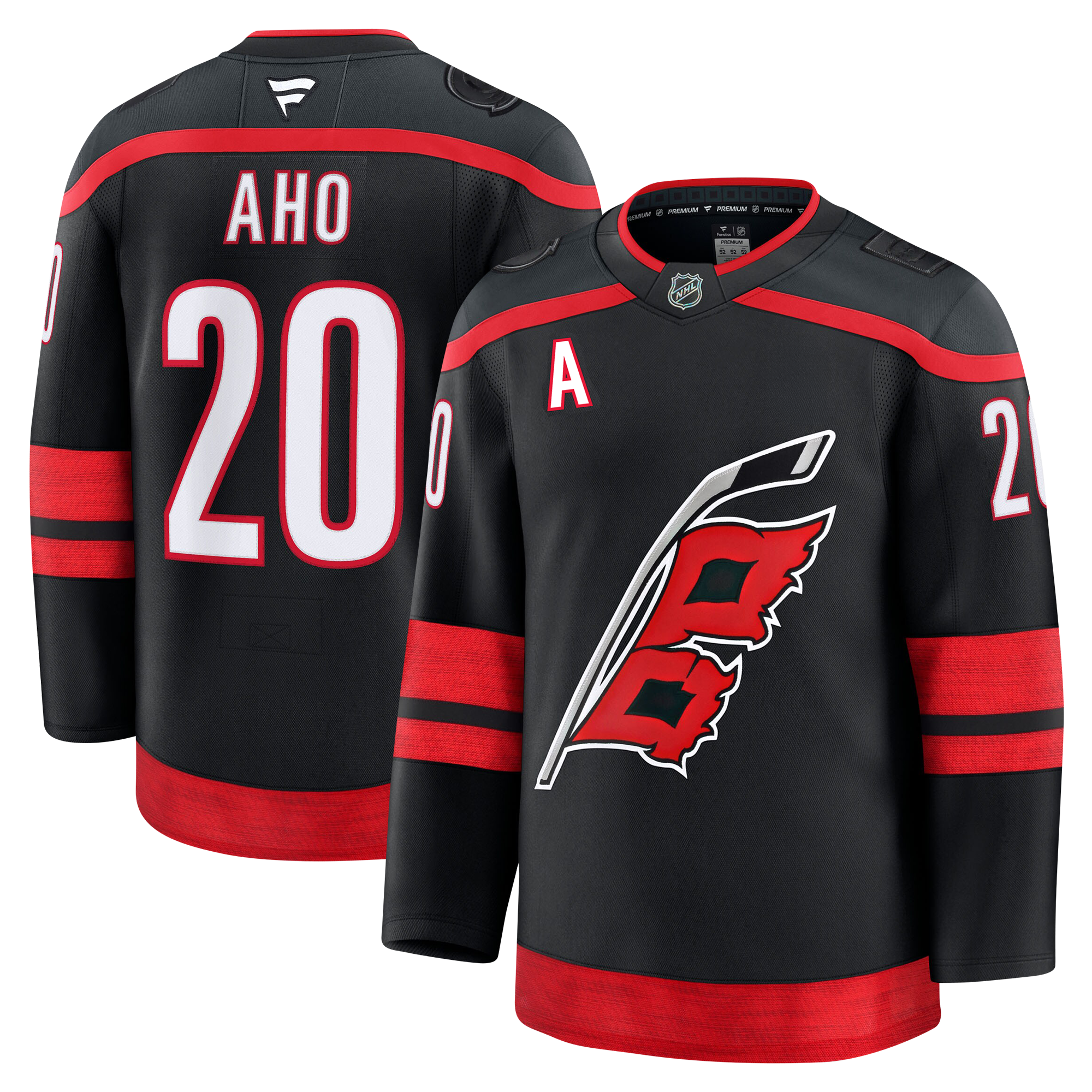 Sebastian Aho Carolina Hurricanes Fanatics Premium Home Jersey