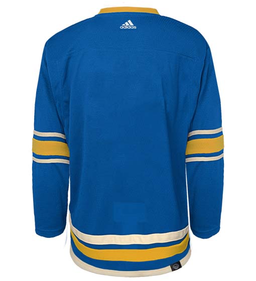 Customizable St Louis Blues Adidas Primegreen Authentic NHL Hockey Jersey