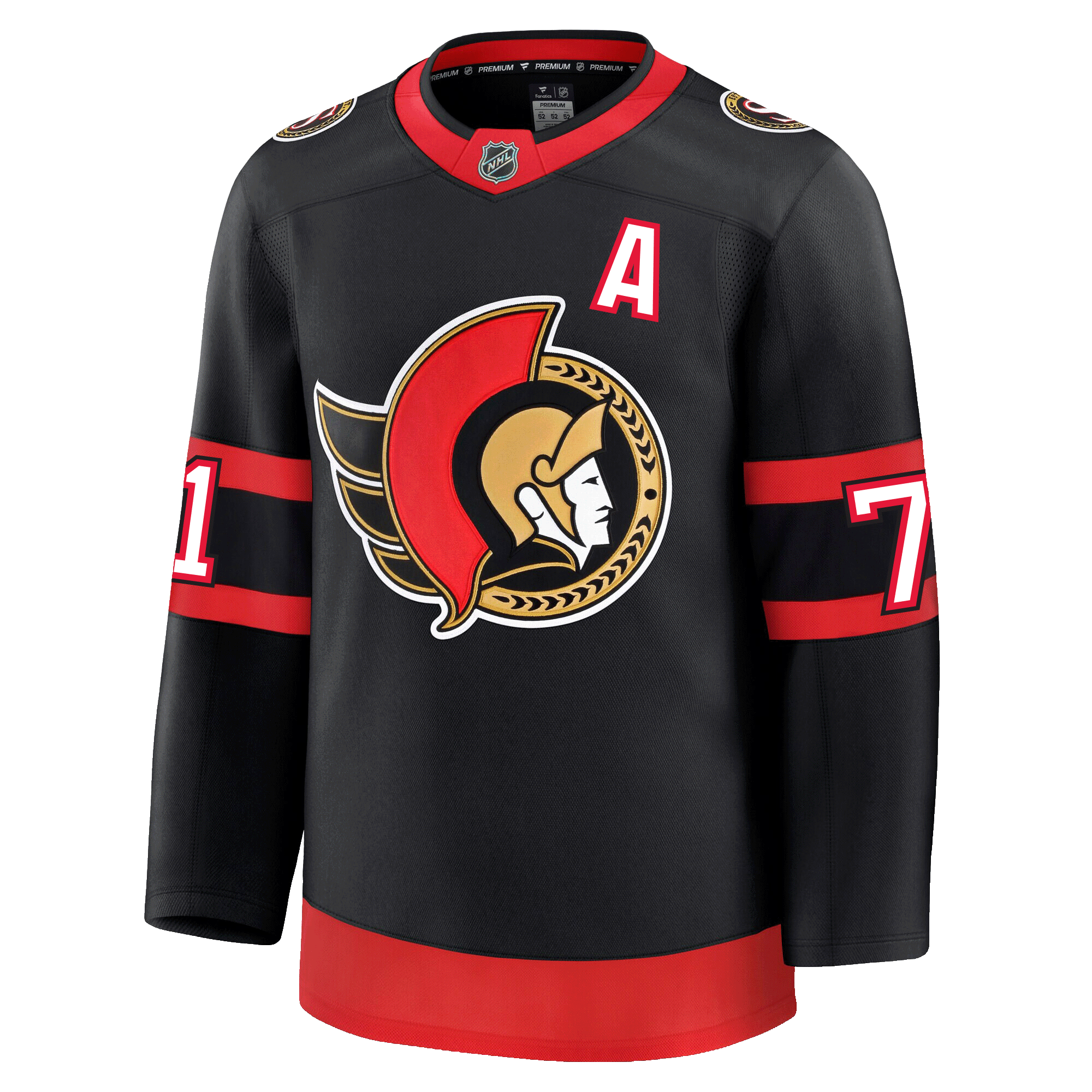 Thomas Chabot Ottawa Senators Fanatics Premium Home Jersey