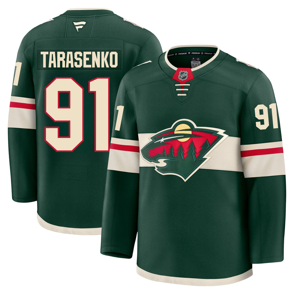 Vladimir Tarasenko Minnesota Wild Fanatics Premium Home Jersey