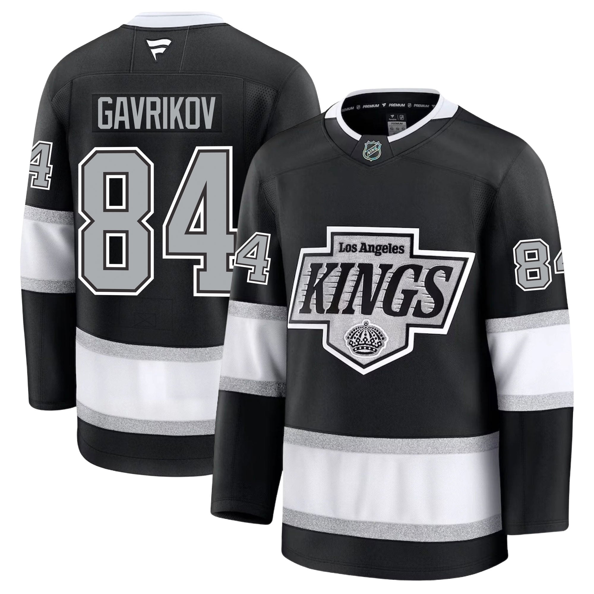 Vladislav Gavrikov Los Angeles Kings Fanatics Premium Home Jersey
