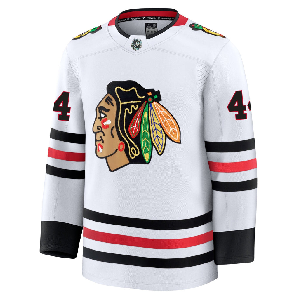 Wyatt Kaiser Chicago Blackhawks Fanatics Premium Away Jersey