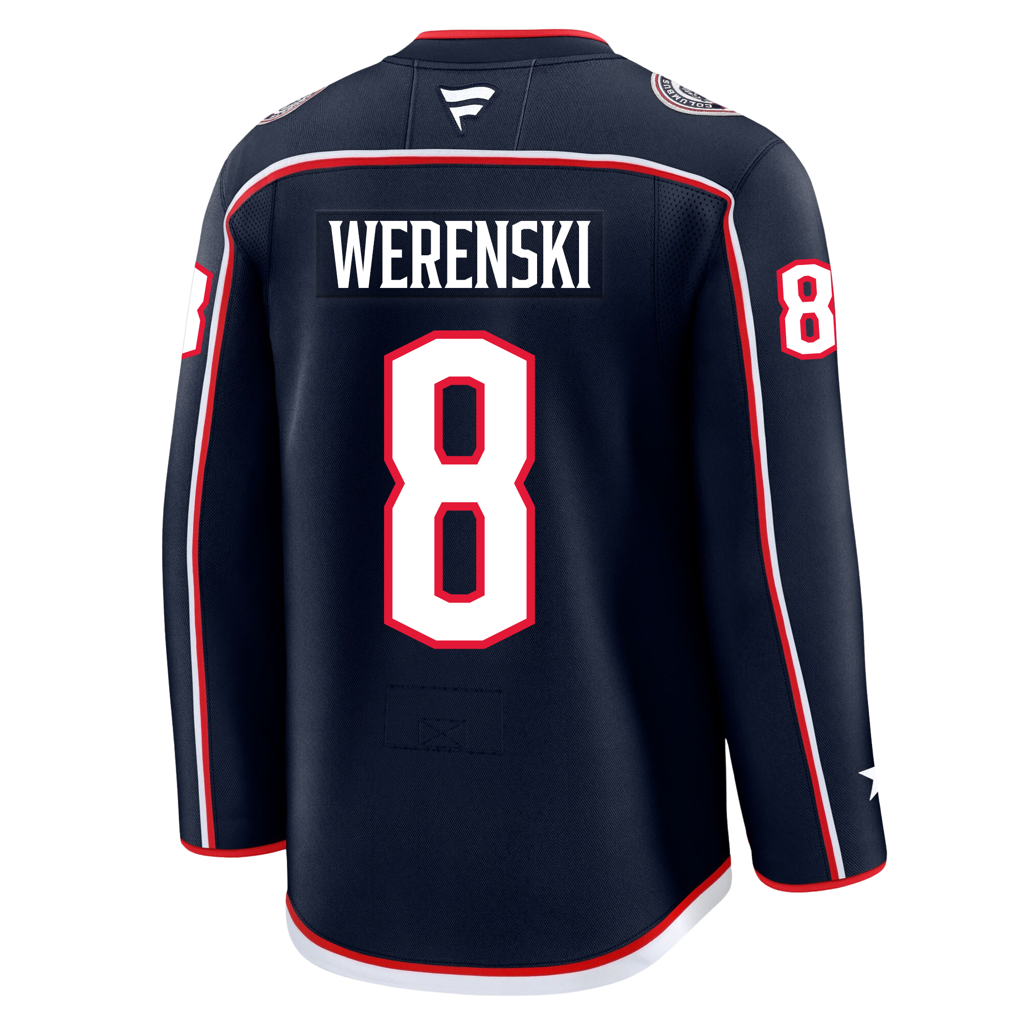 Zach Werenski Columbus Blue Jackets Fanatics Premium Home Jersey